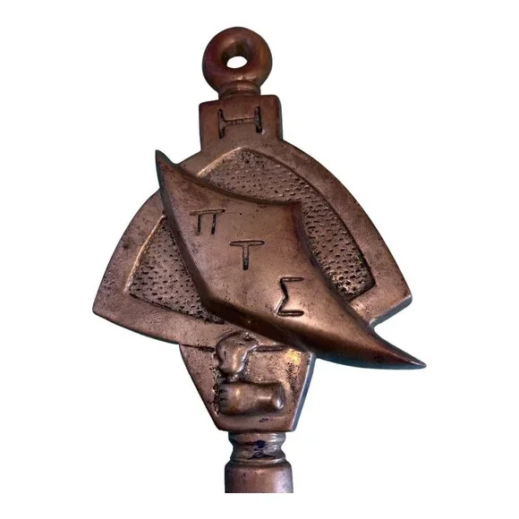 Vintage Brass Pi Tau Sigma Mechanical Engineering Fraternity Honor Society Key - Picture 6 of 10